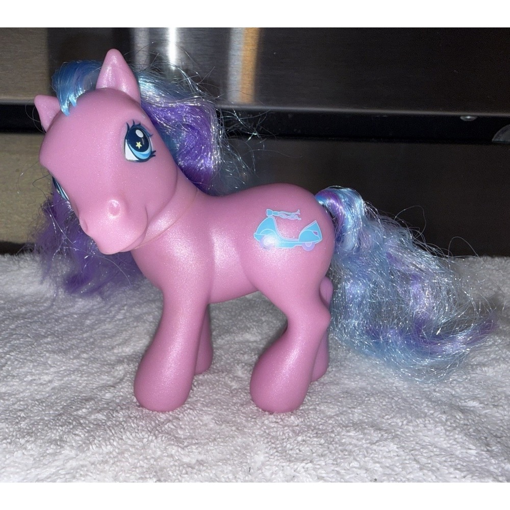 My Little Pony Scooter Sprite Figure 2002 Hasbro G3 MLP